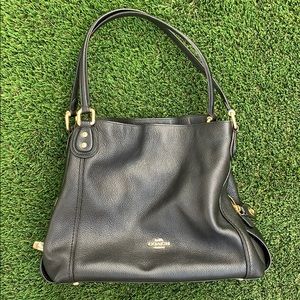 Black authentic Coach handbag